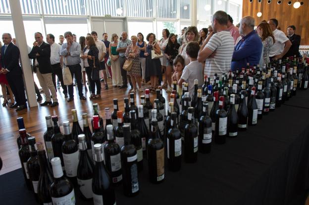 Entrega de los Premios Ecovino en la edición celebrada el año pasado. /Antonio Díaz Uriel