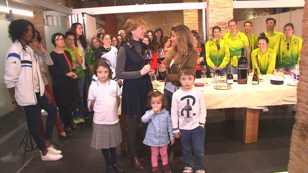 Grabación en la sociedad 'San Nicolás' del programa que se emite esta noche.