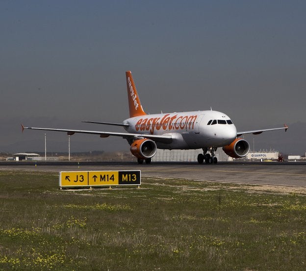 Un avión de Easyjet. :: a. ferreras