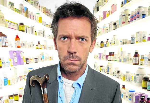 Hugh Laurie interpretó al doctor House. :: r. c.