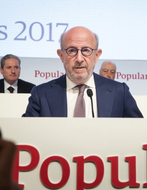 Emilio Saracho, expresidente de Banco Popular. :: efe