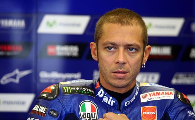 Valentino Rossi estará en el GP de Aragón. /Afp