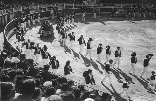 La Retina: festival de las peñas en 1970 en Logroño