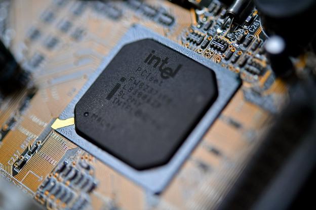 Un microprocesador Intel. :: EFE/