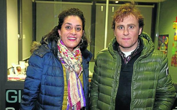 Teresa Aragón y Julián Salazar.