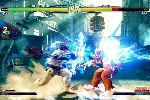 Ryu y Ken llevan desde 1988 peleando y lanzándose 'hadouken'./
