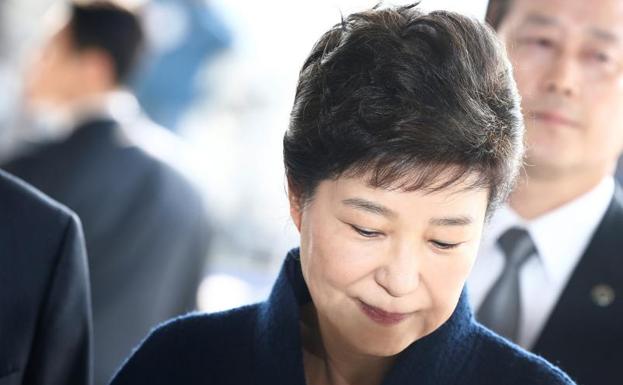 La expresidenta surcoreana, Park Geun-hye./