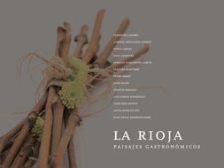 Portada de "La Rioja. Paisajes gastronómicos" en el que participan trece cocineros. / E. D. R./