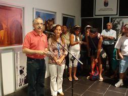Agustín García Metola y Mónica Figuerola. /L.R/