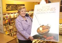 Angelita Alfaro, ayer en Santos Ochoa. /JUAN MARÍN/