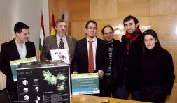 Ganadores y finalistas del concurso de ideas sobre la Reserva de la Biosfera riojana. /E. DEL RÍO/
