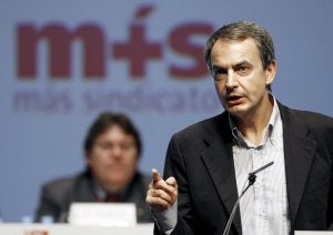 El presidente del Gobierno, en un acto en Pamplona./ EFE/