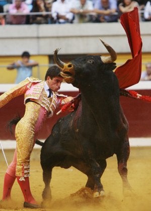 Rubén Pinar recogerá el premio al mejor quite de la pasada Feria de San Mateo. ::
J. RODRÍGUEZ/