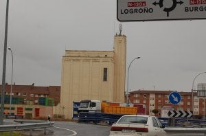 Vista del silo de Nájera desde la ronda norte. ::
P.J.P./