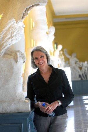 Anne Cartier-Bresson, ayer en la Escuela de Diseño. ::
ALFREDO IGLESIAS/