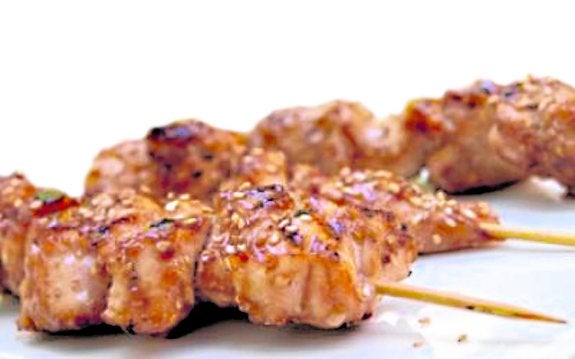 La brocheta de la isla de Java