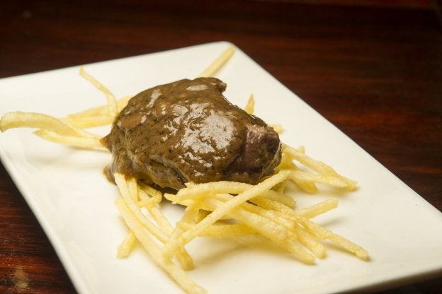 La reconocible cocina del Vinissimo