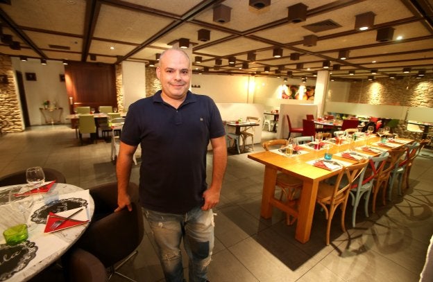 Arroz meloso de langostinos y calamares