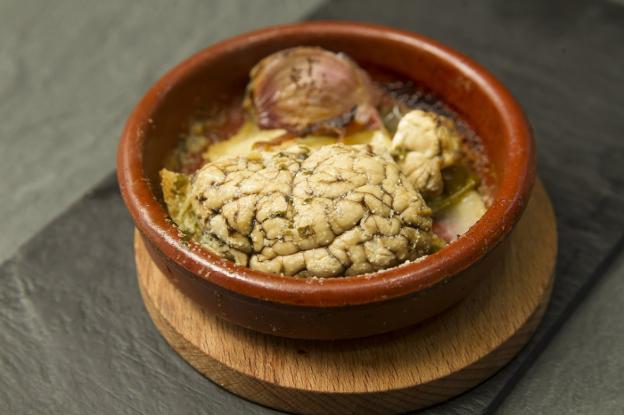 Una parte deliciosa del cordero