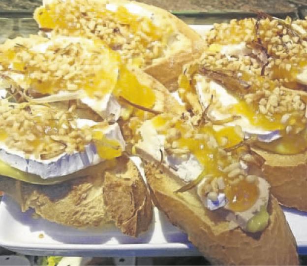 La imponente barra de pinchos