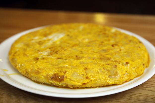 Una de las mejores tortillas de España