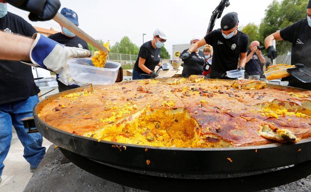 El arroz con costra más grande del mundo