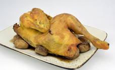 La receta de hoy de Javier Romero: pollo asado con champiñones