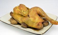 La receta de hoy de Javier Romero: pollo asado con champiñones