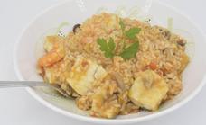 La receta de hoy de Javier Romero: arroz meloso con rodaballo y langostinos