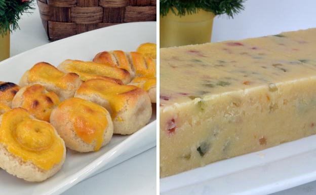 Las recetas de hoy de Javier Romero: turrón de mazapán con frutas y mazapanes caseros