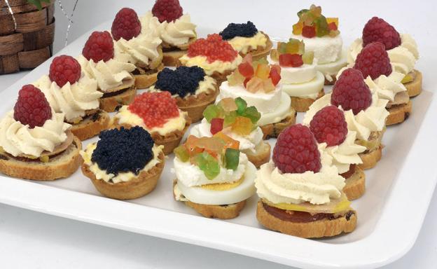 La receta de hoy de Javier Romero: canapés variados