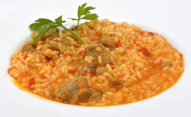 La receta de hoy de Javier Romero: guiso de arroz con cabezada de cerdo