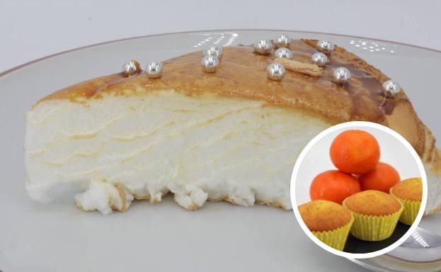 La receta de hoy de Javier Romero: pastel de merengue y magdalenas de mandarina