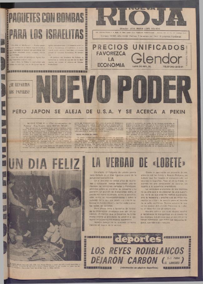 TAL DÍA COMO HOY en 1972