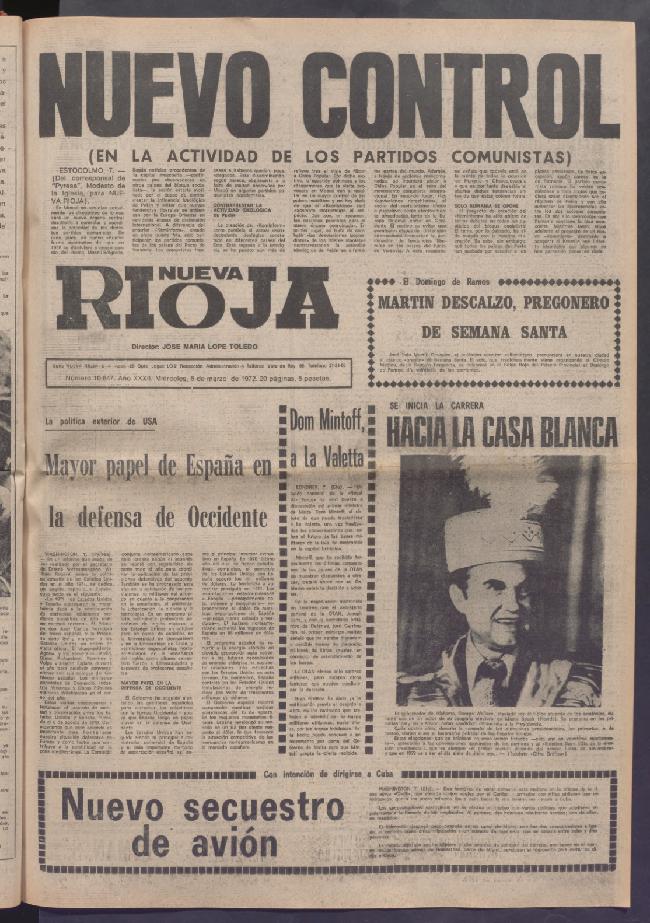 TAL DÍA COMO HOY en 1972