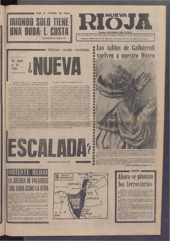 TAL DÍA COMO HOY en 1972