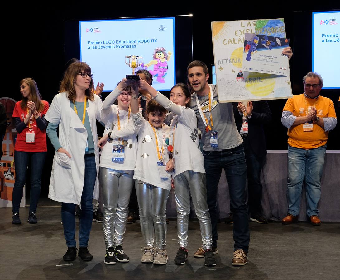 Entrega de premios de la First Lego League