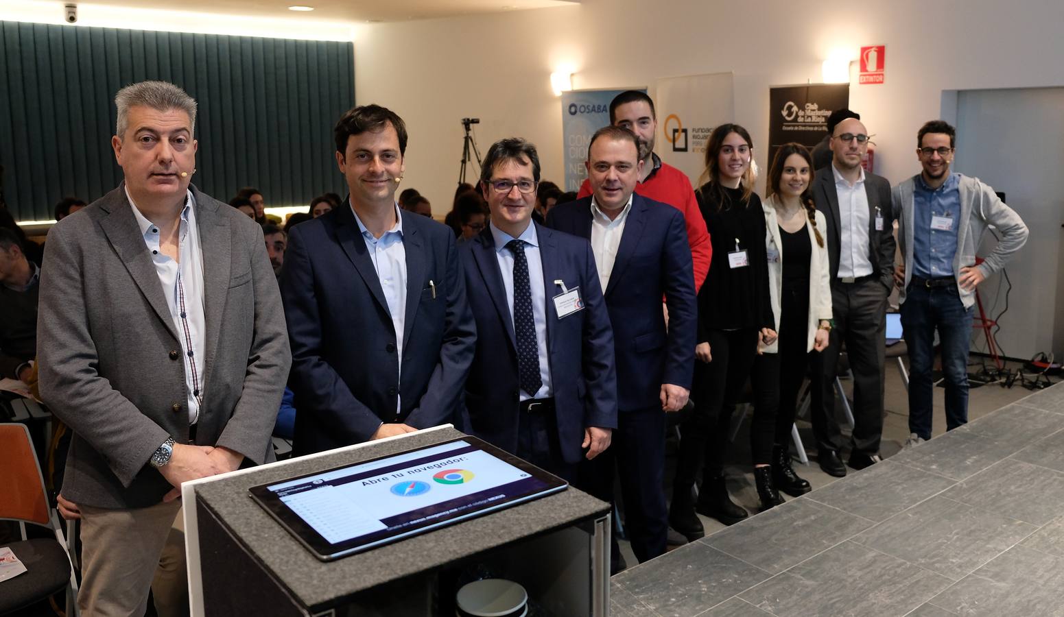 Foro de Marketing Digital organizado por el Club de Marketing, la Fundación Rioja para la Innovacion y Ecoembes