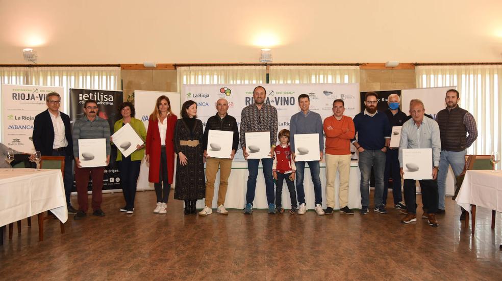 Entrega de premios del Torneo Golf Rioja&Vino de Finca Valpiedra