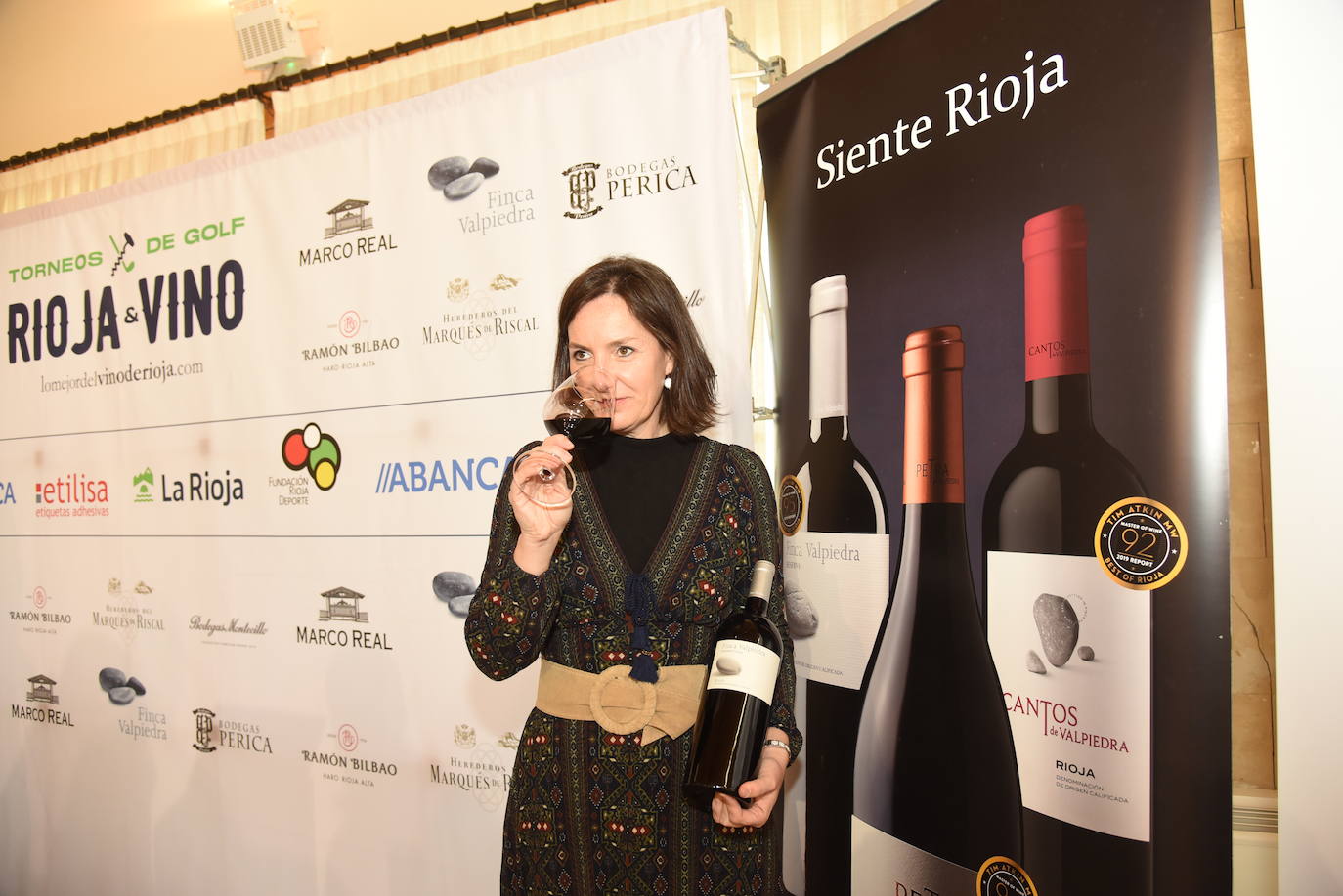 Cata de vinos de Finca Valpiedra en el Torneo Golf Rioja&Vino 