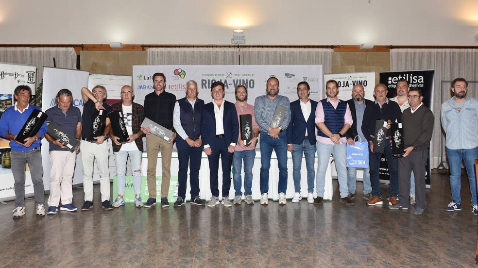 Cata y entrega de premios del torneo de golf de Bodegas Perica