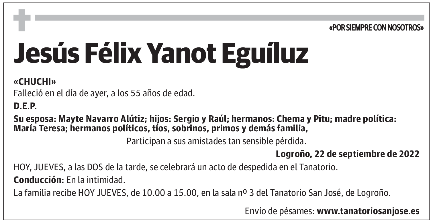 Jesús Félix Yanot Eguíluz