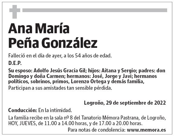 Ana María Peña González