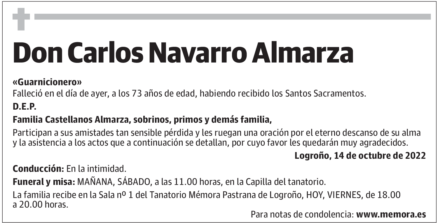 Don Carlos Navarro Almarza