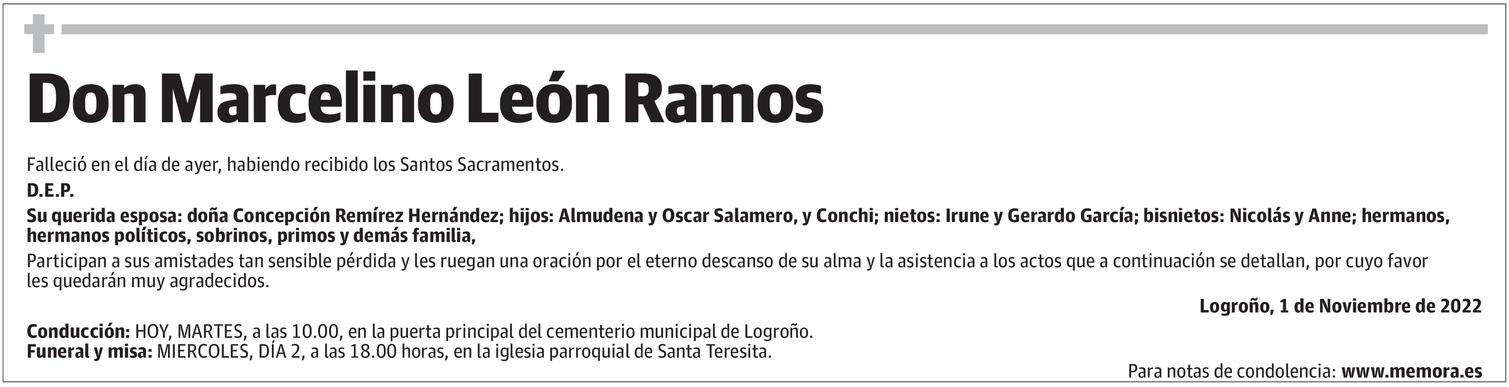 Don Marcelino León Ramos