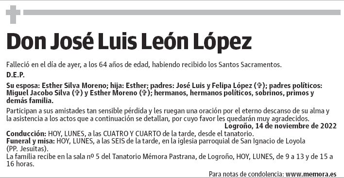 Don José Luis León López