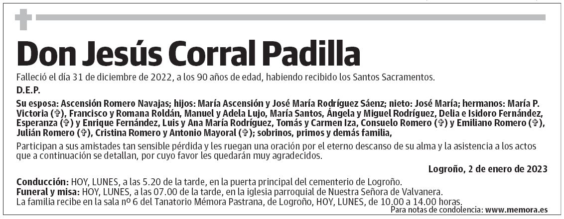Don Jesús Corral Padilla