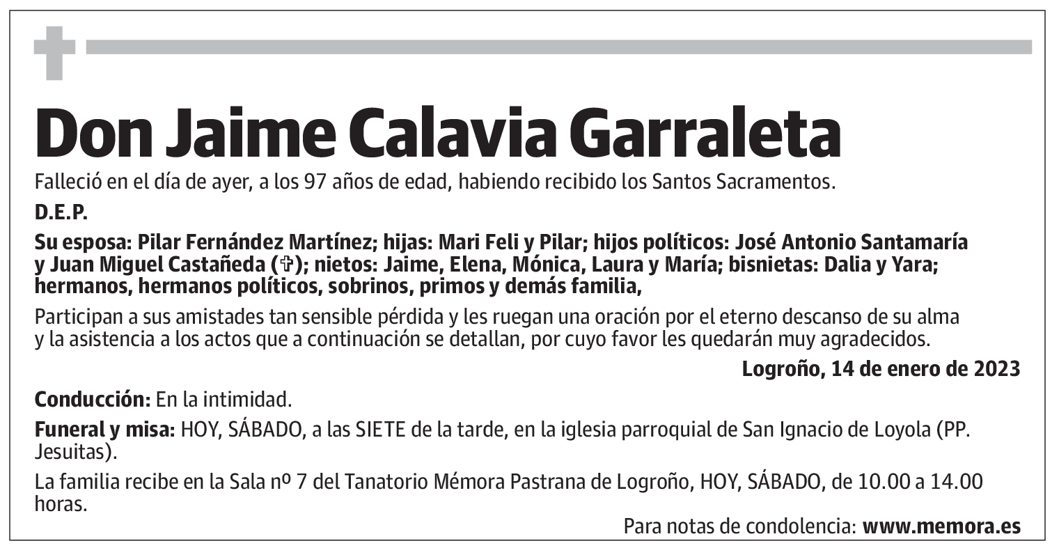 Don Jaime Calavia Garraleta