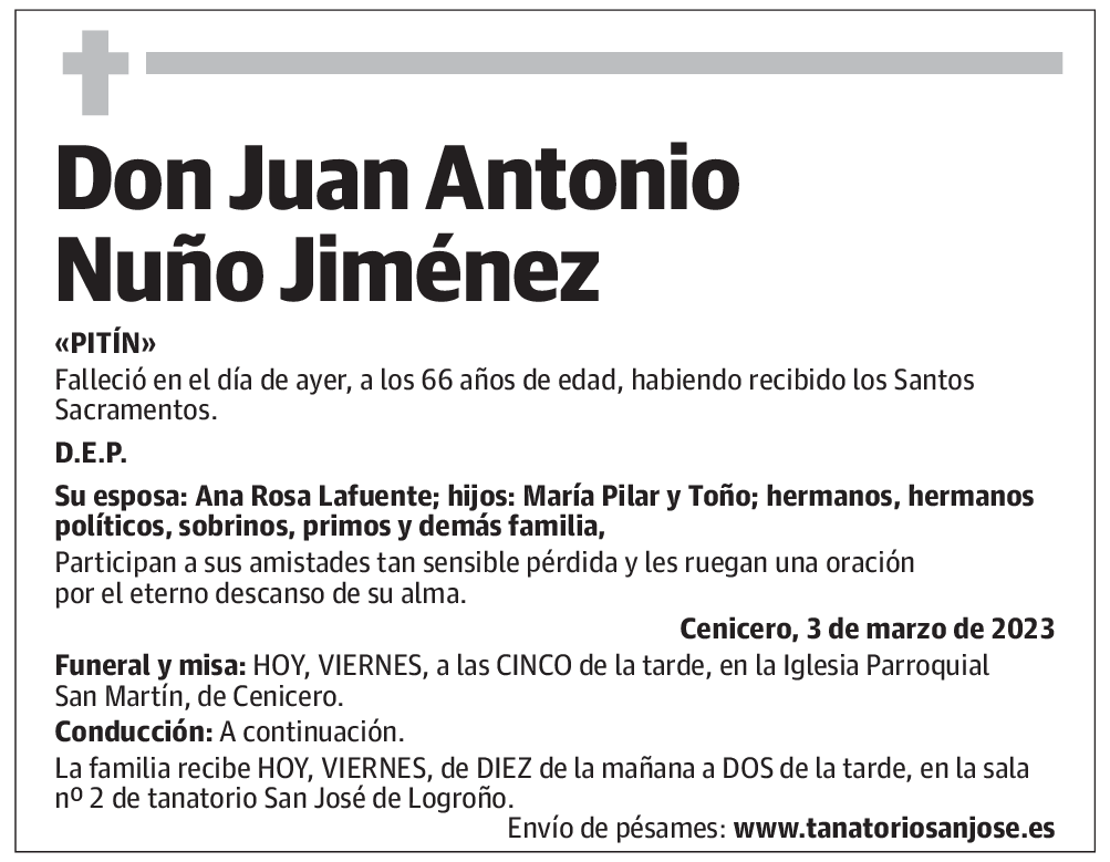 Don Juan Antonio Nuño Jiménez