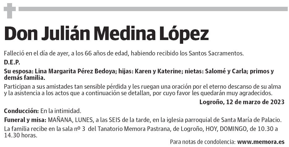 Don Julián Medina López